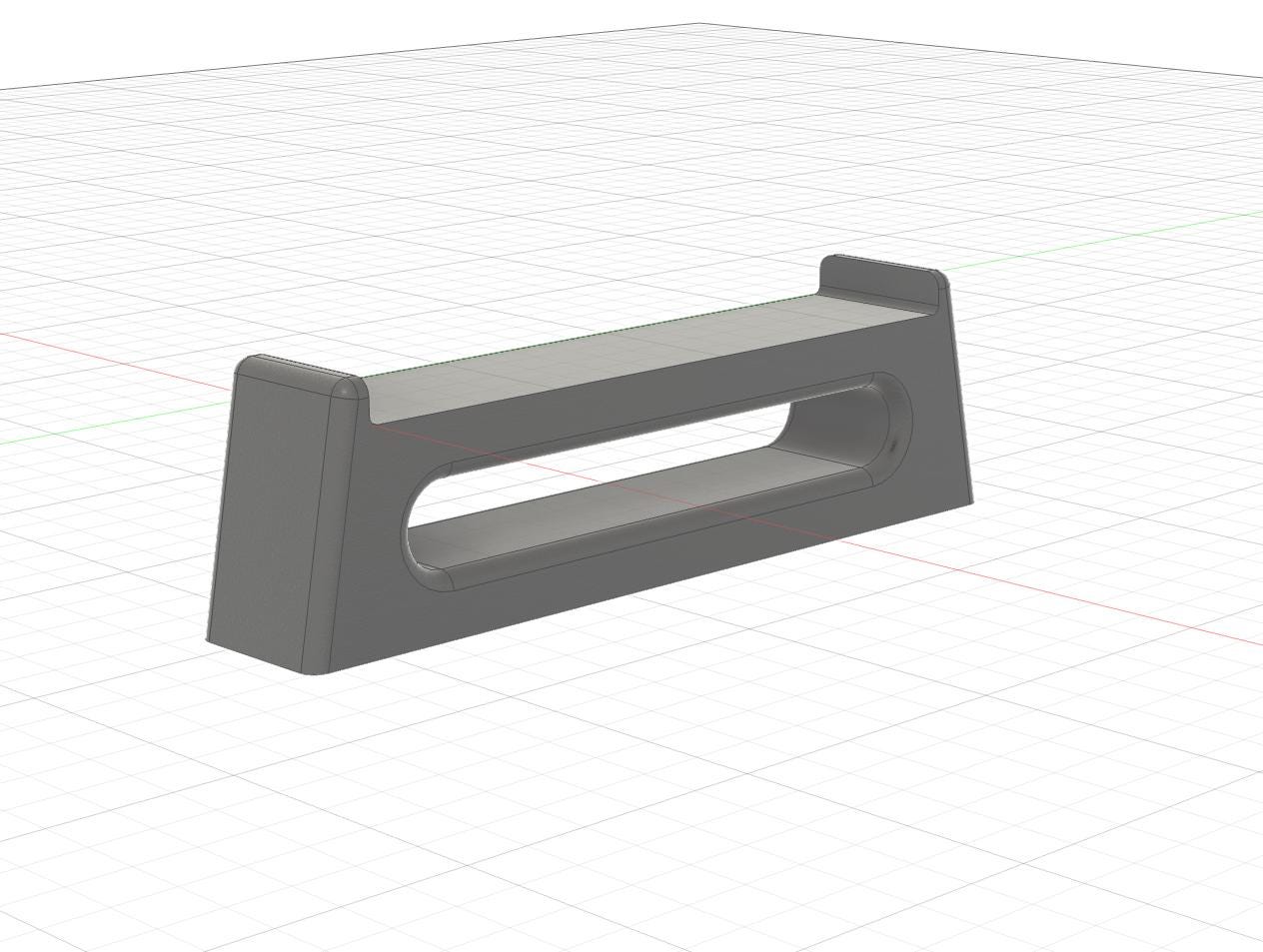 Bose Solo Soundbar Riser: Minimalist Black PLA 3D Printed Stand (pair ...
