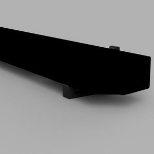Samsung Q-series Soundbar Riser: Matte Black 3D Printed Stand Pair - Etsy