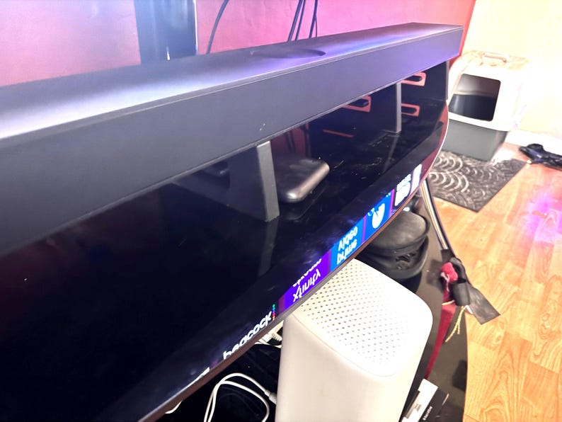 LG Soundbar Riser Stand: Dolby Atmos Speaker Lift, Matte Black PLA - Etsy