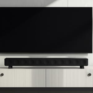 Sennheiser AMBEO Soundbar Riser Stand – Custom Fit for AMBEO Max, Plus & Mini – 25mm to 150mm Height Options – Speaker Lift