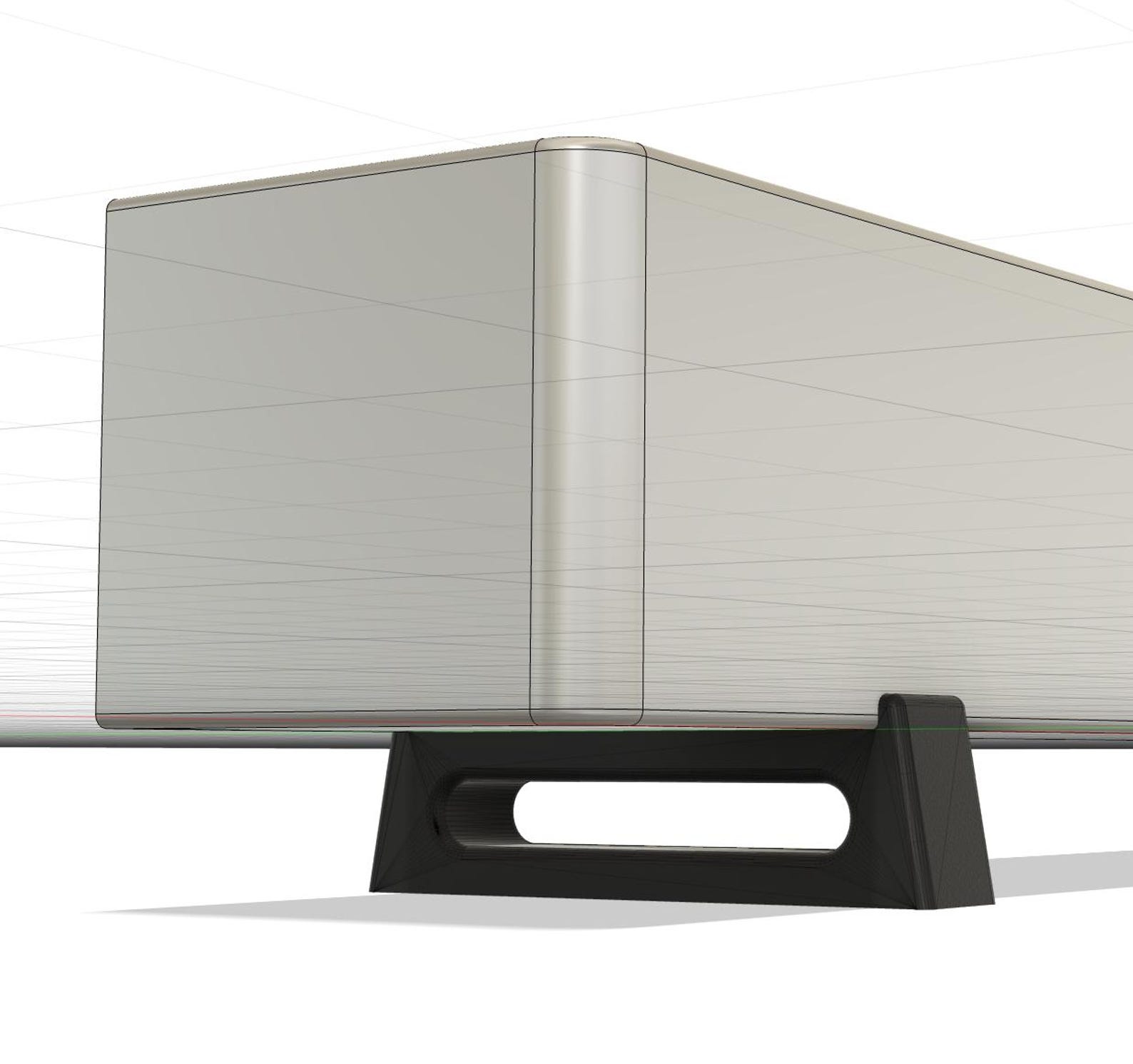 Bose Solo Soundbar Riser: Minimalist Black PLA 3D Printed Stand (pair ...