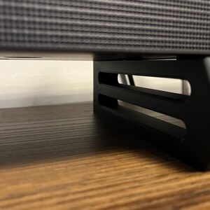 Samsung Q-series Soundbar Riser: Matte Black 3D Printed Stand Pair - Etsy