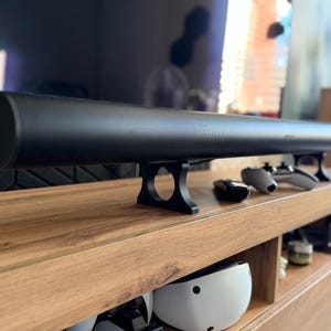 Sonos Arc Ultra Riser Stand – 25mm, 45mm, 75mm, 125mm Heights – Pair of Premium Soundbar Stands with optional thumbscrew