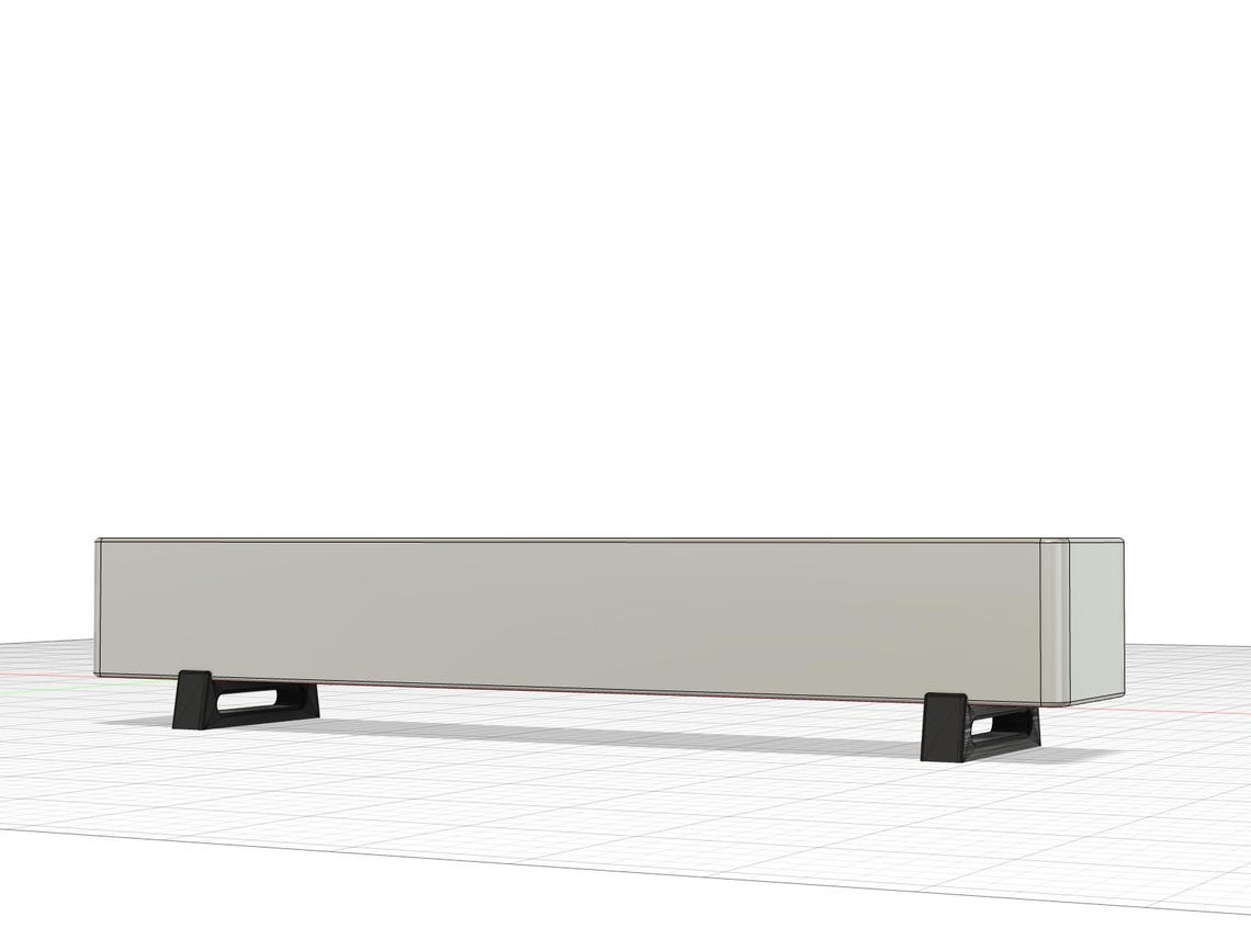 Bose Solo Soundbar Riser: Minimalist Black PLA 3D Printed Stand (pair ...