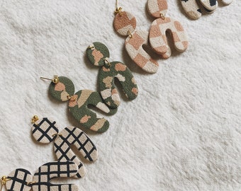 Finn Patterned Earrings