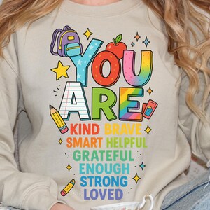 You are kind Bundle png, back to school png, Retro Teacher png, Teacher, back to school sublimation, school doodles, teacher appreciation