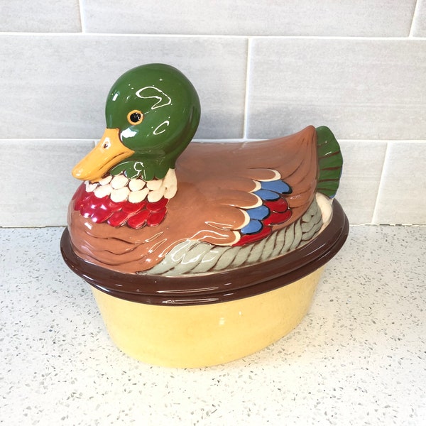 Duck Cookie Jar - Etsy