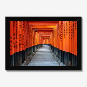 Fushimi Inari Torii Gates Photo: Kyoto Fine Art Print