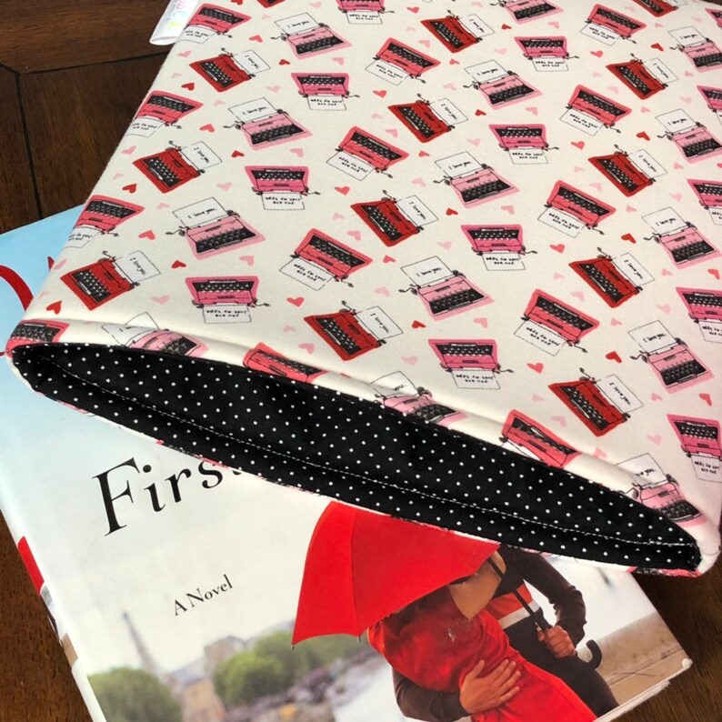 PRE ORDER Pink Typewriter love letter Romance Book Sleeve image 3