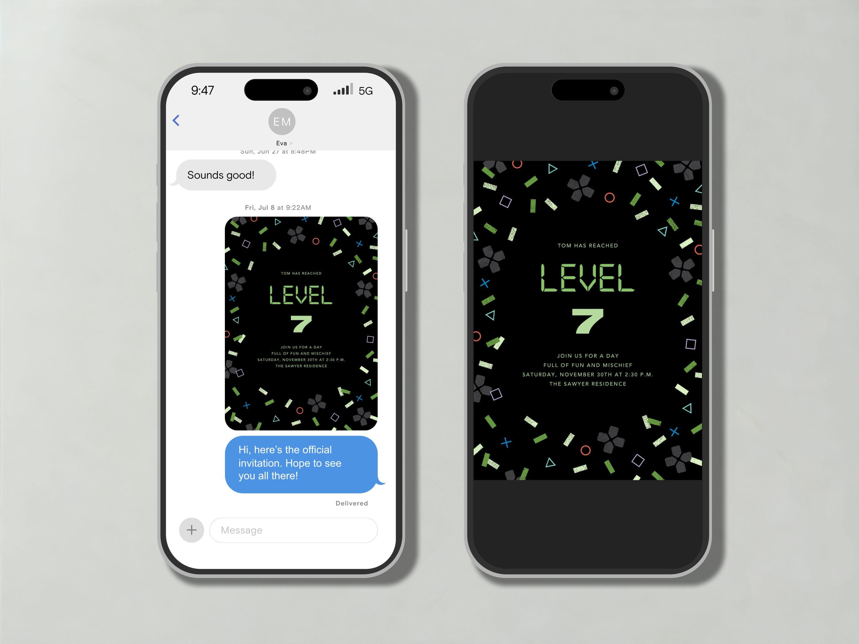 Paperless Post Editable Design