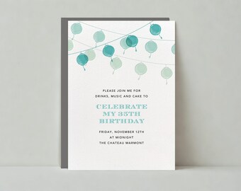 Pool Party Invitation | Cheerful And Vibrant, Graphic | Beach Party, Birthday |Paperless Post Customizable Template | Instant Download