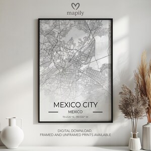 Póster personalizado del mapa de Melbourne: regalo único para el hogar / Impresión artística personalizada de la ciudad