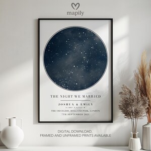 The Night We Married - Geschenk zum Hochzeitstag, Geschenkidee Hochzeit, Geschenkidee Hochzeit - 05