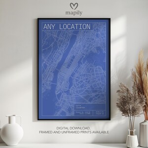 Besonderer Ort Poster - Individuelle Wandkunst aus jeder Stadt | Sinnvolles Geschenk