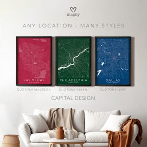 Fier de [n'importe quel lieu] Print - Capital - CityPrint ? Impression de carte personnalisée | Décoration murale pour célébrer votre maison