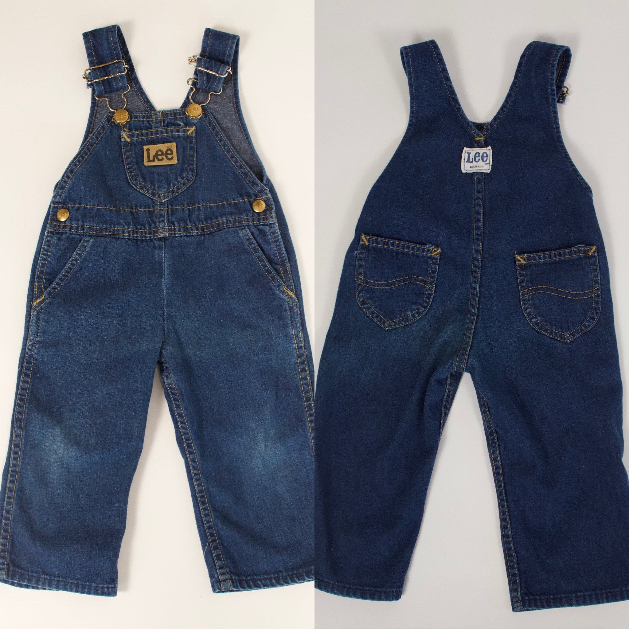 70s Lee Overalls - Etsy Canada