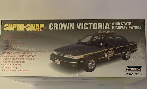 Lindberg 1/25 Ohio State Patrol Crown Vic Model Kit - Etsy