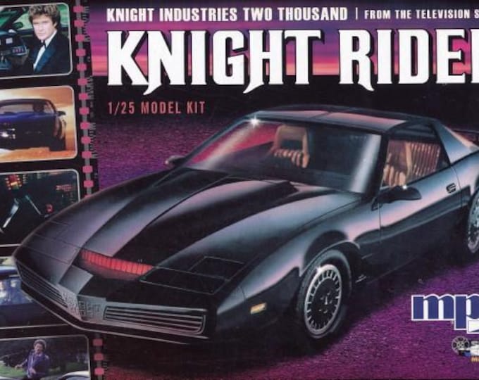 81 Trans Am Knight Rider MPC 1/25 1982 Pontiac Trans Am Knight Rider Model Kit - Etsy