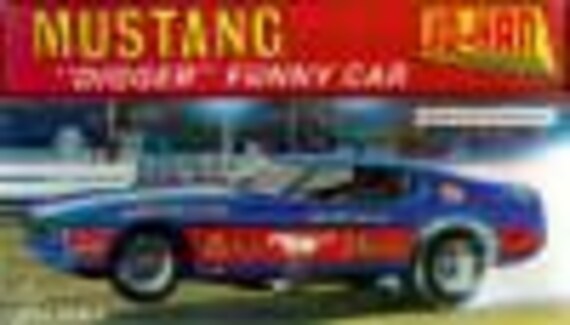Johan 1/25 1970 Ford Mustang Funny Car Model Kit - Etsy