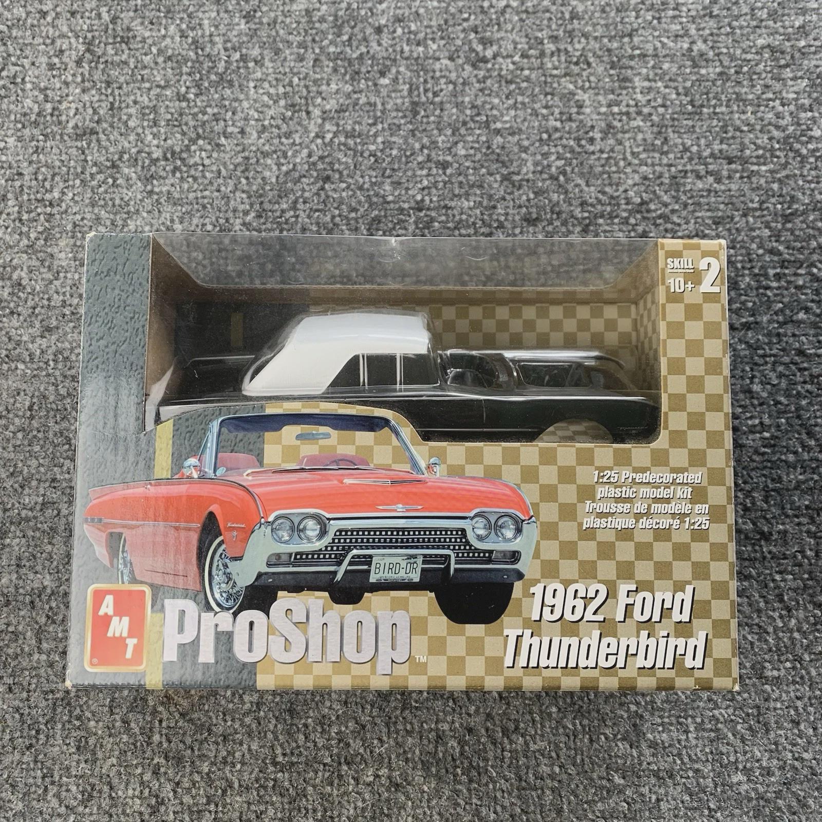 Amt 1?25 1962 Ford Thunderbird Predecorated Model Kit - Etsy