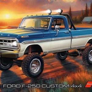 自動車 Revell 1/25 Ford FD-100 Pickup How to build a Ford FD-100 Pickup 1:25 Revell Model Car I