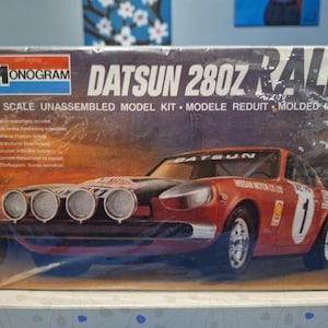 Monogram 1/24 datsun 280z rally model kit