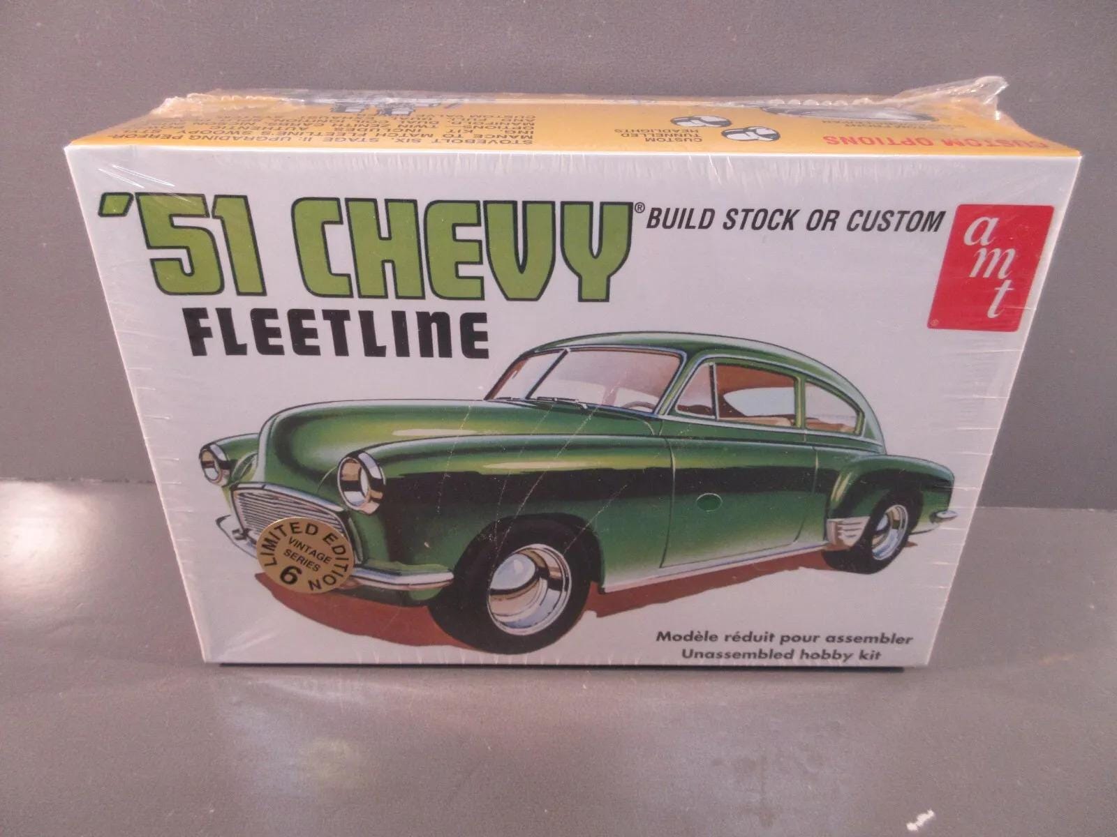 Amt 1951 1951 Chevy Fleetline Coupe Model Kit - Etsy