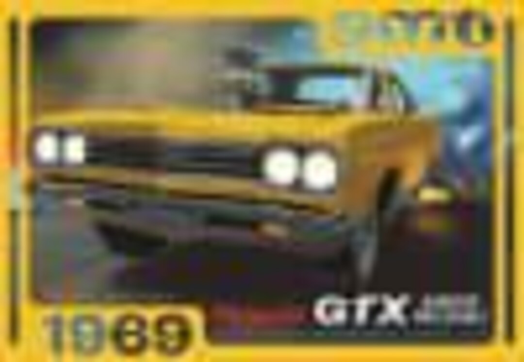 69 Gtx R Model Kit AMT 1969 '69 Plymouth GTX Hardtop Pro Street in 1/25 Model Kit - Etsy