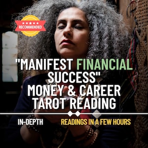 Manifieste el éxito financiero: lectura del tarot sobre el dinero y la carrera profesional, lectura del tarot sobre el dinero, lectura del tarot financiero, orientación financiera psíquica precisa