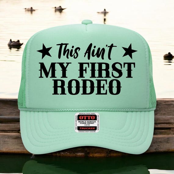 David & Young Mama & Mini \'This is/This isn\'t my first rodeo\' Trucker Hats David and Young | Accessories | David And Young Stevie  main image 3