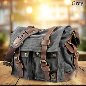 Handmade Cowhide Leather Crossbody Messenger Bag: Personalized Travel  Satchel
