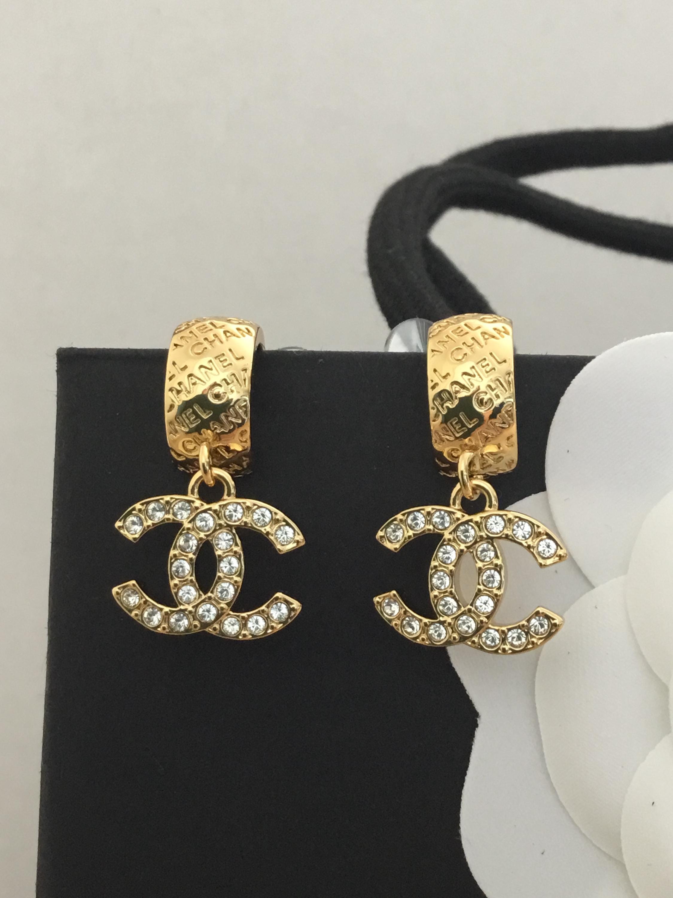 Oversized Chanel Wedding Earrings Chanel Pearl Earrings 601 For