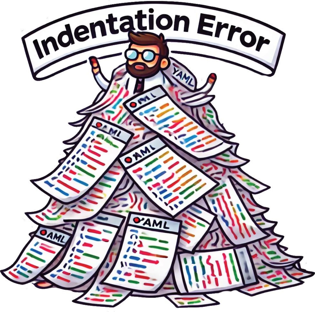 YAML Indentation Error Sticker | Devops Meme | Funny Coding Sticker - Etsy