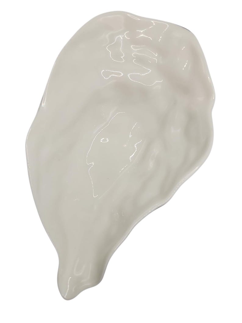 Pampa Bay Porcelain Silver & White Oyster Bowl - Thumbnail 4