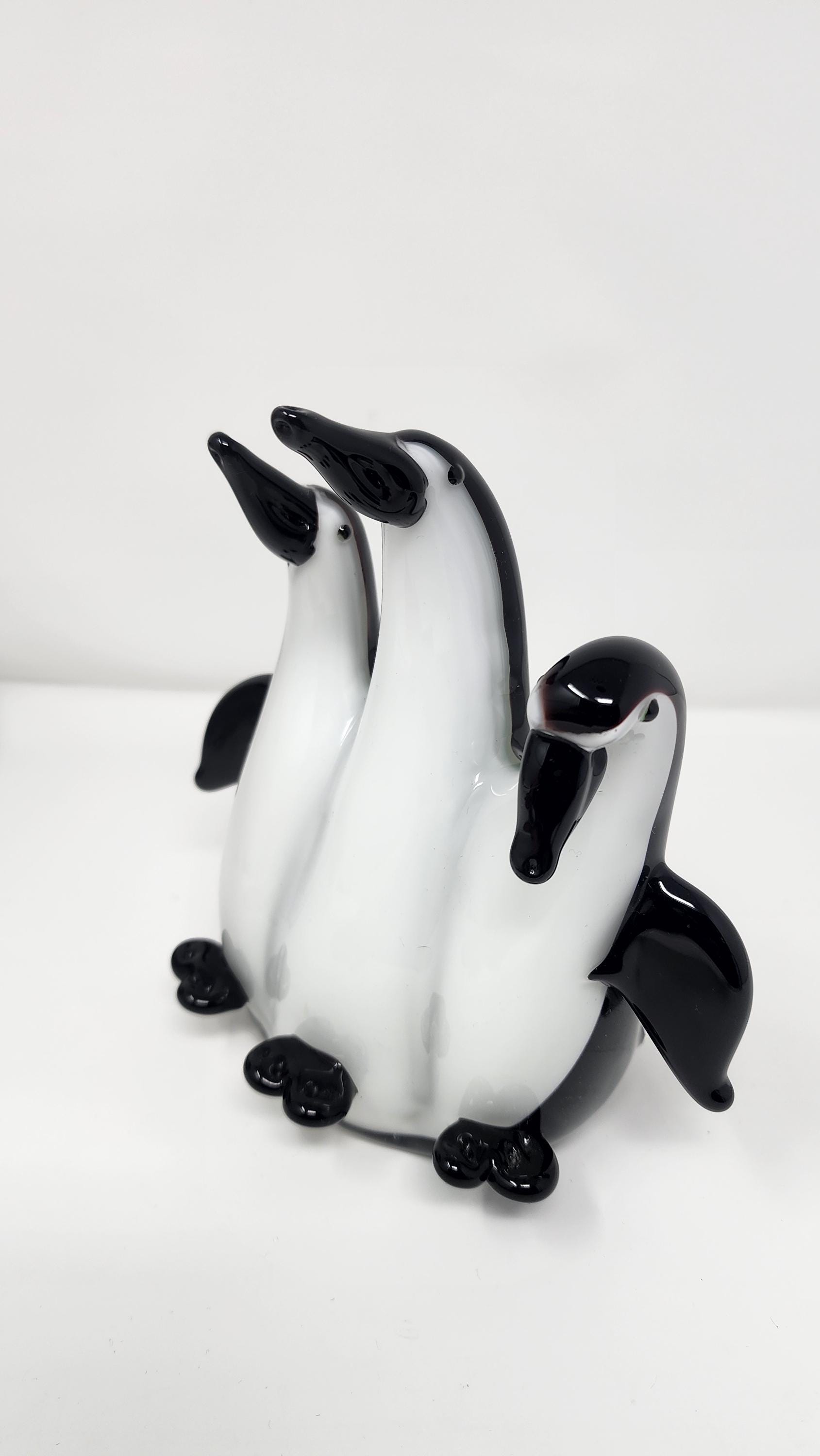Murano glass penguin - Etsy 日本