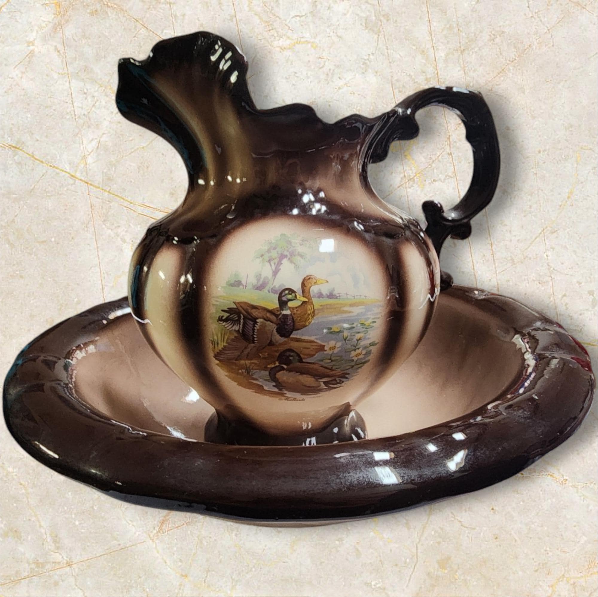 Victorian wash basin - Etsy 日本
