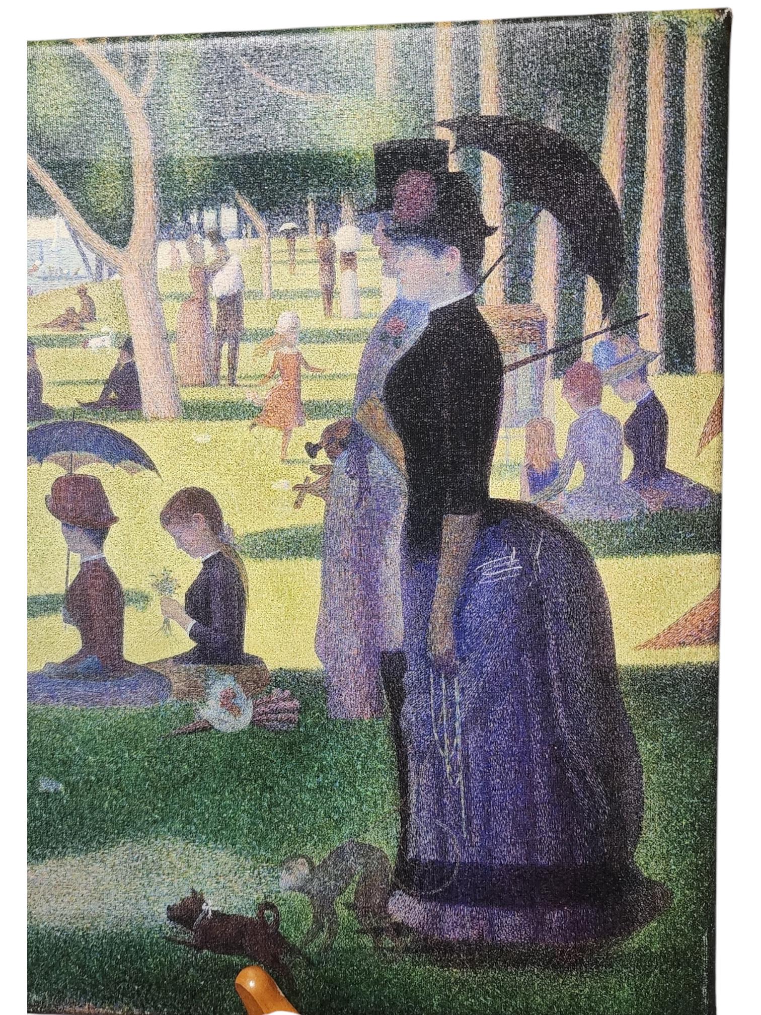 SUNDAY WORKS アートプリント Icanvas Print of A Sunday Afternoon on the Island of La Grande