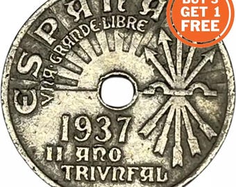 25 Centimos - Fancisco franco 1937 - spain