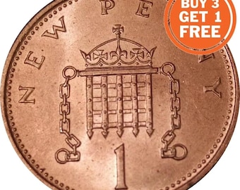 1971-2020 Elizabeth II decimal one penny coin - choose your date