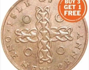 isle of man 1p one pence 1971-2018 choice of date