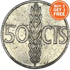 50 Centimos - Francisco franco - 1966 - spain