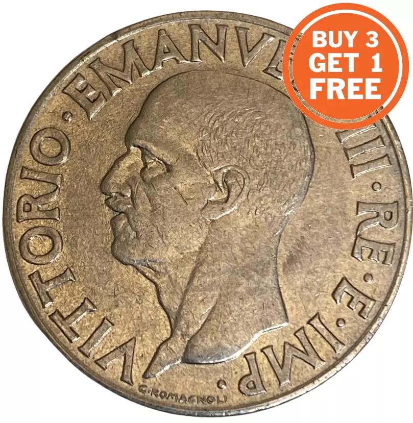 1 イタリア リラ ヴィットーリオ エマヌエーレ 3 世 1939-1942 - 日付