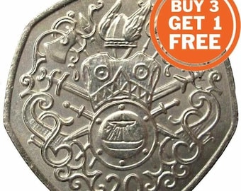 イギリス　20ペンス　100枚　コイン　硬貨　古銭　まとめ売り Yahoo!オークション -「20ペンス」(硬貨) (貨幣)の落札相場