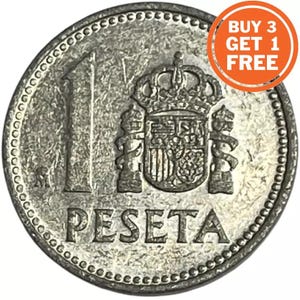 1 Peseta - spanish coin- choice of date 1982-1989 - Spain