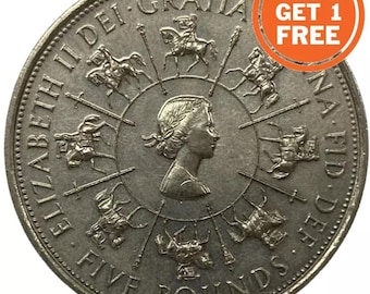 1992年 イギリス エリザベス2世記念 10ペンス硬貨。DG Reg FD - Etsy 日本