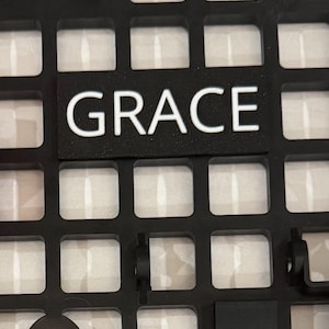 Ruff land kennel slim name plate *No Chew