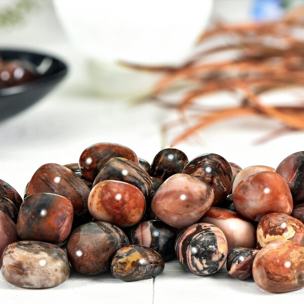 Bamboo Leaf Agate Etsy