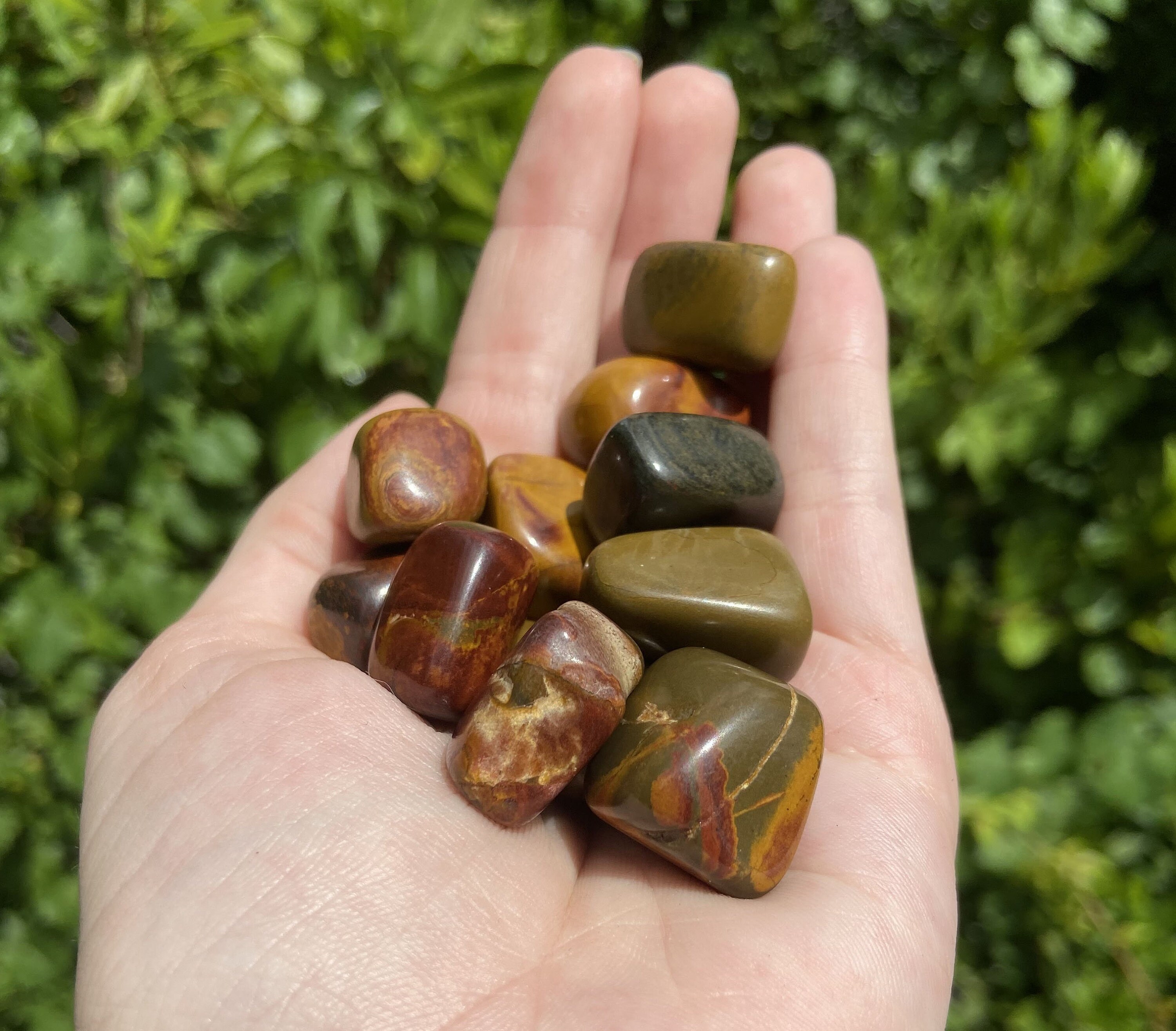 Autumn Jasper Polished Tumbled Gemstone Etsy