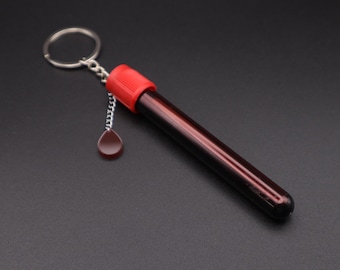 Phlebotomy Blood Tube Keychain | Cute Medical Accessories