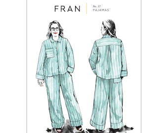 Closet Core Patterns - Fran Pajamas Pattern (printed paper)